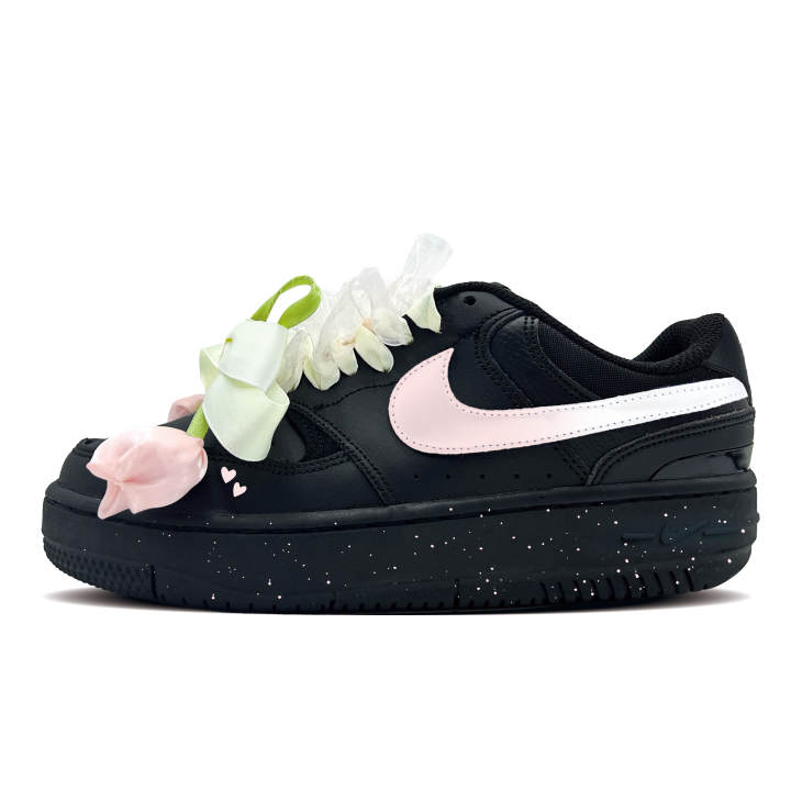 Nike Nike Gamma Force Velvet Chiffon Abrasion Resistant Low top Skateboard Shoes Unisex