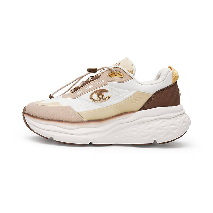 Champion Abrasion Resistant Rebound Low top Running Shoes Women's Milk White/Light Taupe
