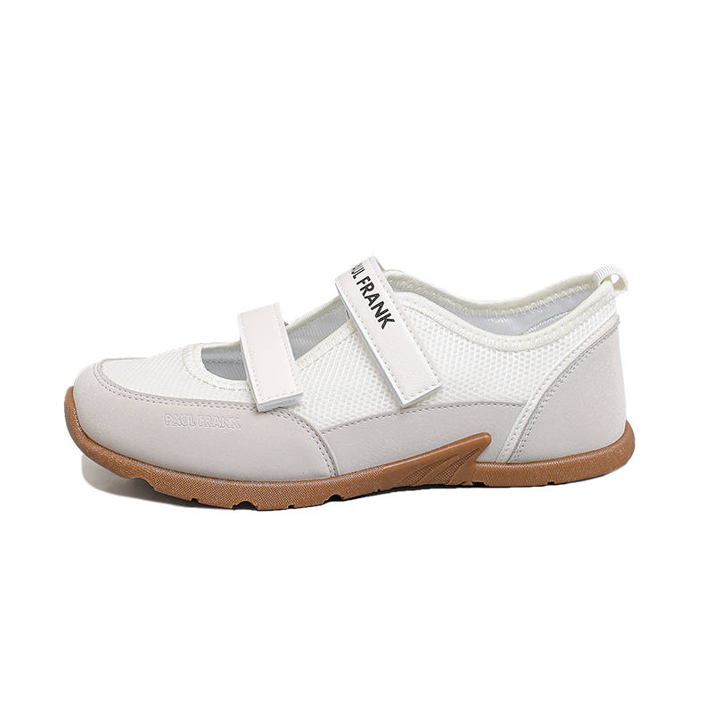 PAUL FRANK Synthetic Leather Breathable And Lightweight Low top Casual Shoes Women's Beige