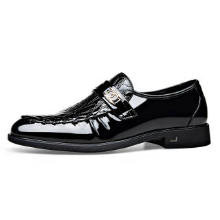 XIAOTOULANG Cow Split Leather Dress Shoes Men's