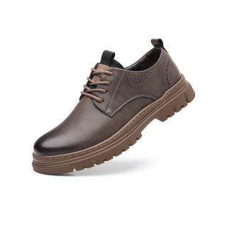 PTLS Cow Split Leather Casual Shoes Men's