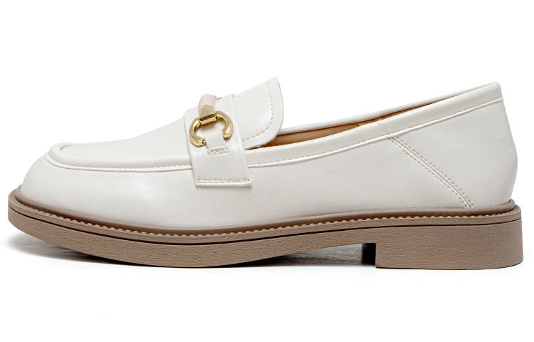 La Chapelle Pu Loafers Women's Beige