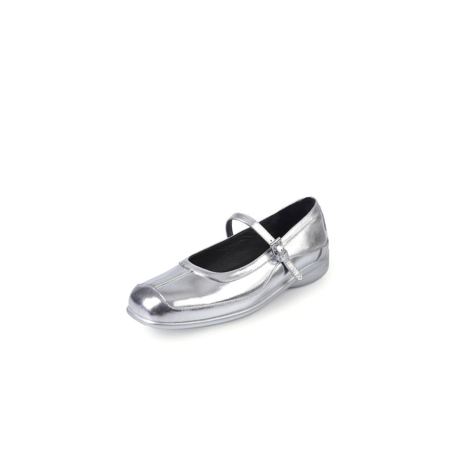 HONGYANGLIN Cow Leather Mary Jane Shoes Women's