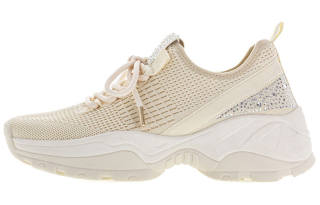 RANDA Casual Shoes Women's Low Top Milk White/Pink/Gray