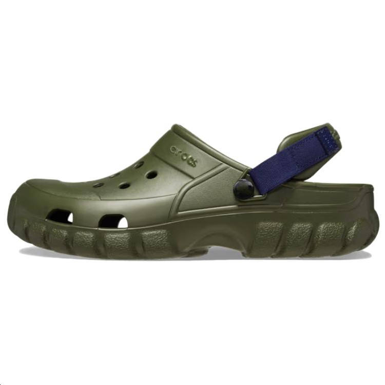 Crocs Crocs Polyester Clogs Unisex Green