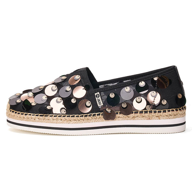Joy&Mario Joy&Mario Espadrilles Women's Black/Yellow
