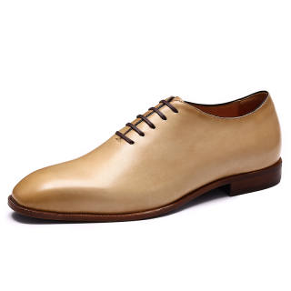 ASTON M.JAZZ Top Grain Cow Leather Dress Shoes Men's