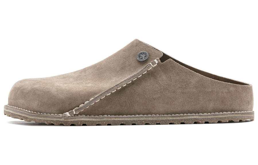 Birkenstock Slip Resistant Closed Toe Slippers Unisex Taupe