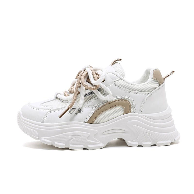 Mulinsen Synthetic Leather Low top Chunky Sneakers Women's