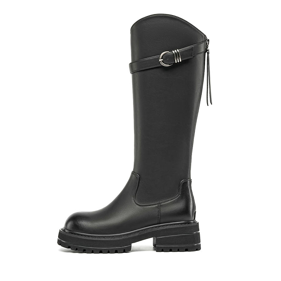 EBLAN EBLAN Knee high Boots 5CM Women's Black