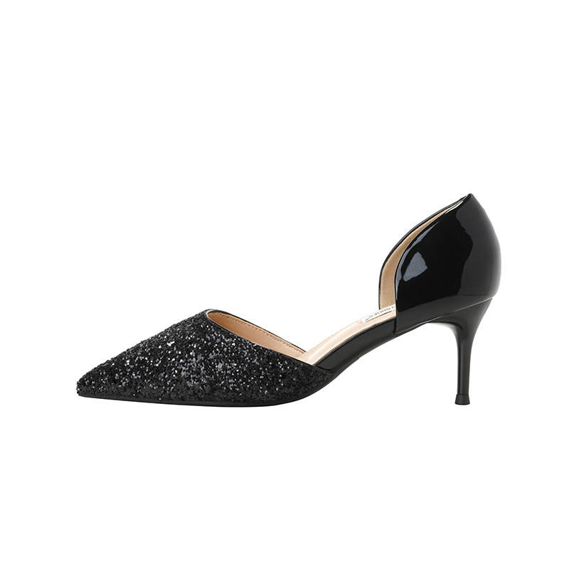 QITUMAUL Slim Heel High Heels Women's