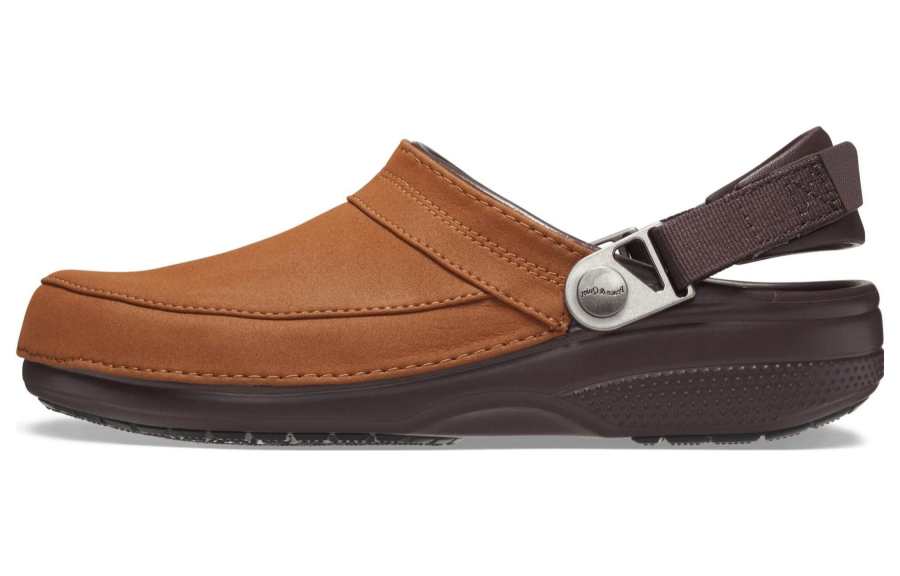 Crocs MUSEUM OF PEACE & QUIET x Crocs Classic Clog RO Slip Resistant Abrasion Resistant Low top Closed Toe Slippers Unisex