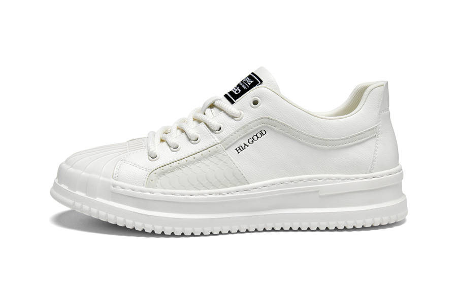 HLA Synthetic Leather Slip Resistant Low top Skateboard Shoes Men's