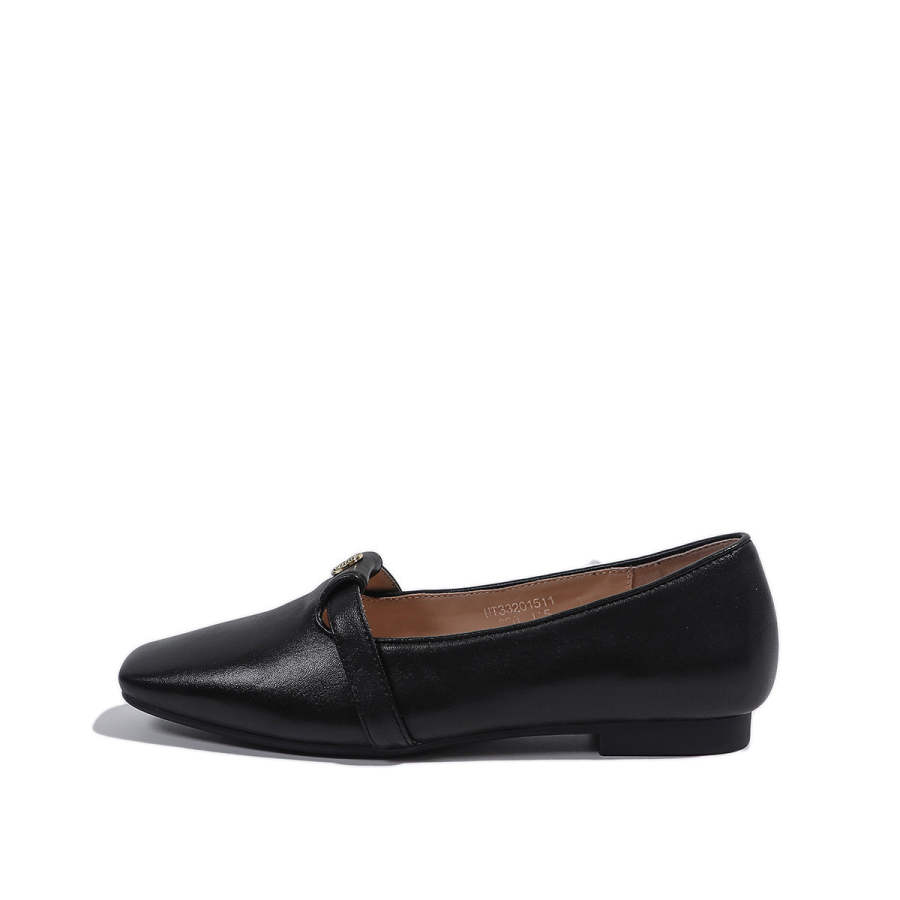 Mulinsen Sheepskin Casual Shoes Women's Black