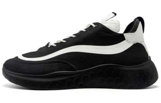 Ecco Yue Dong Chunky Sneakers Men's Low Top Black