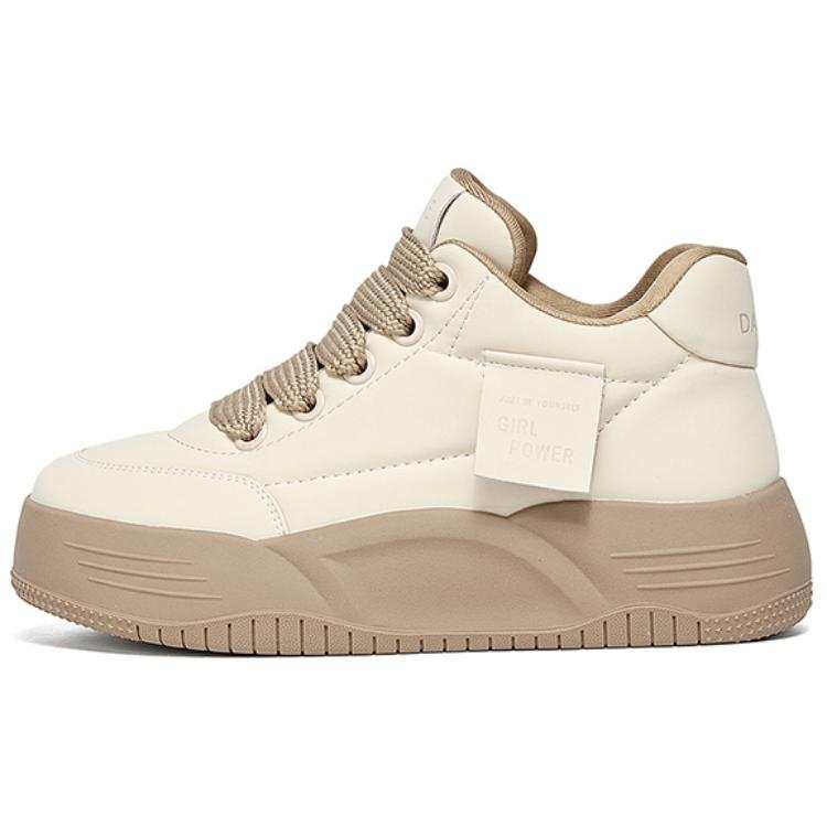DAPHNE DAPHNE Synthetic Leather Mid top Skateboard Shoes Women's