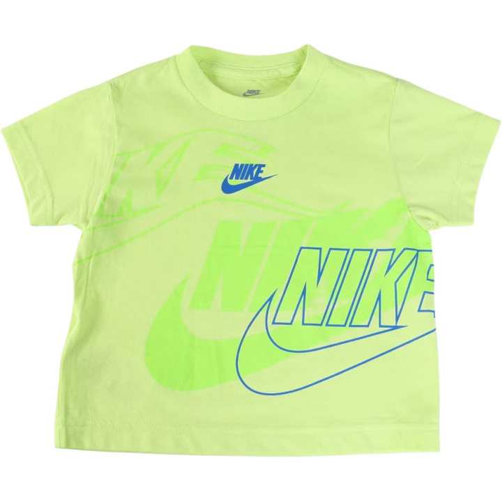 Nike Nike T Shirt Logo Crew Neck Short Sleeved Kids'