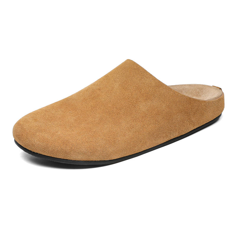 MPZY Odor Resistant Antibacterial Odor Resistant Antibacterial Closed Toe Slippers Unisex Chestnut