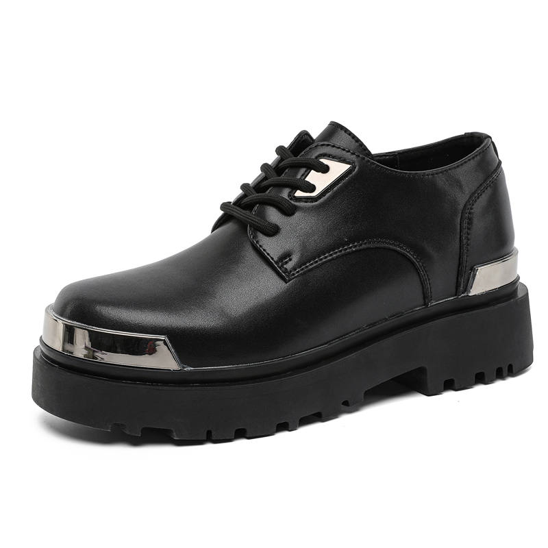 JETRAM JETRAM Hidden Wedge 7cm Casual Shoes Men's Black