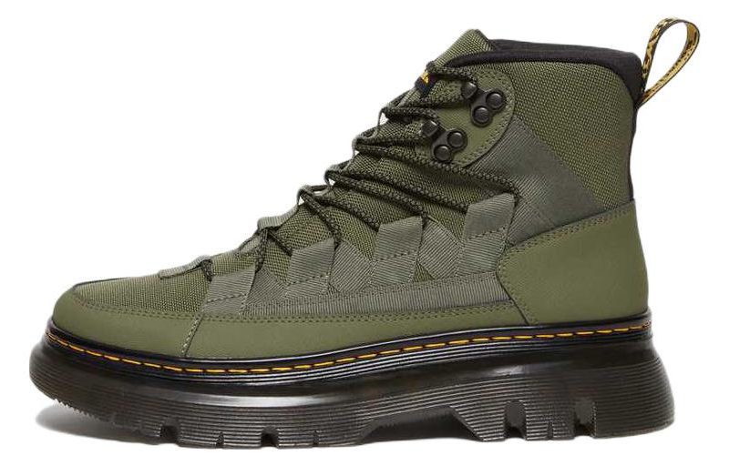 Dr.Martens Dr. Martens Boury Leather Casual Boots 'Khaki Green'