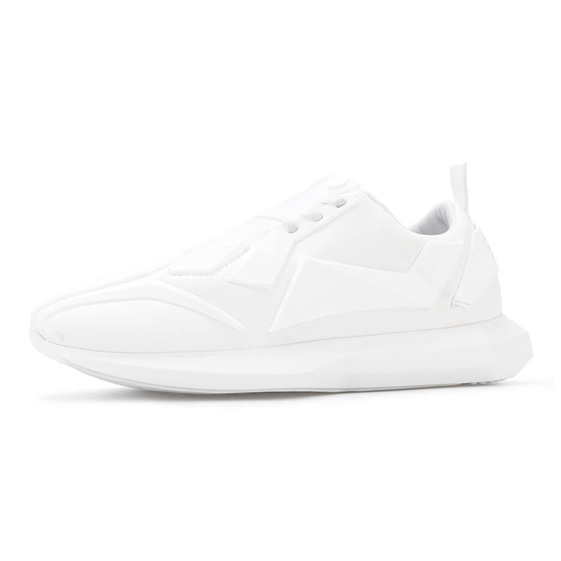 NORVINCY Commute White Sneakers With Mechanical Feel, Lightweight Low Top Shoes Unisex