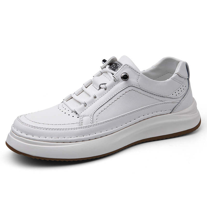 GONGNIULEITING Top Grain Cow Leather Abrasion Resistant Slip Resistant Abrasion Resistant Slip Resistant Low top