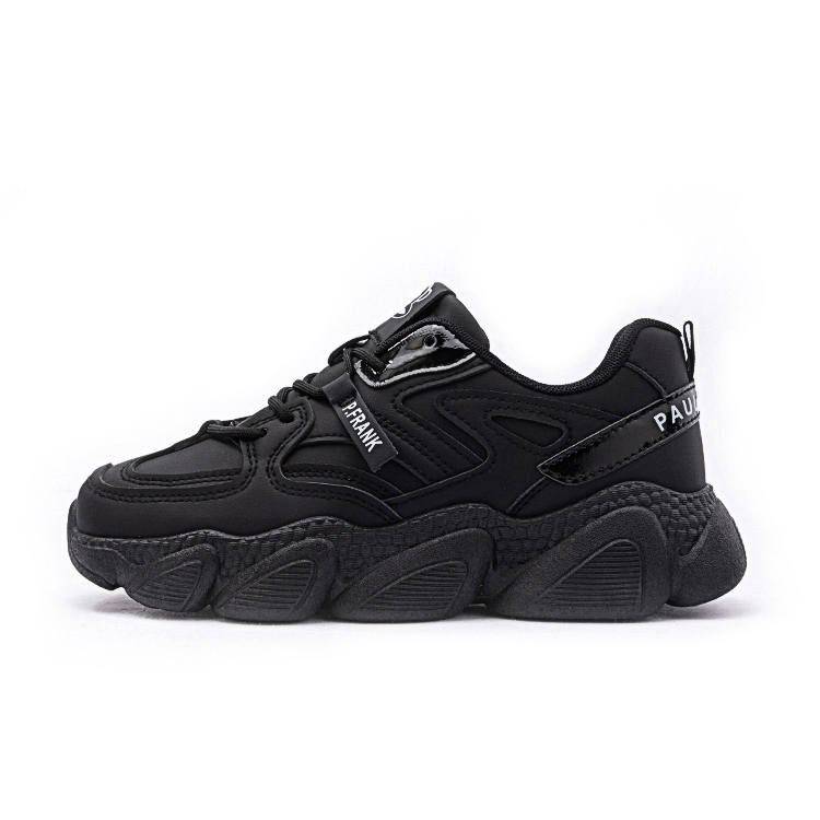 PAUL FRANK Height Increasing Slip Resistant Abrasion Resistant Breathable Lightweight Low top Chunky Sneakers Women's
