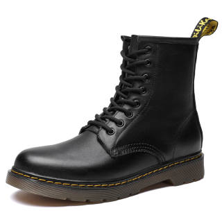 DILIKAN Short Combat Boots Men's Black