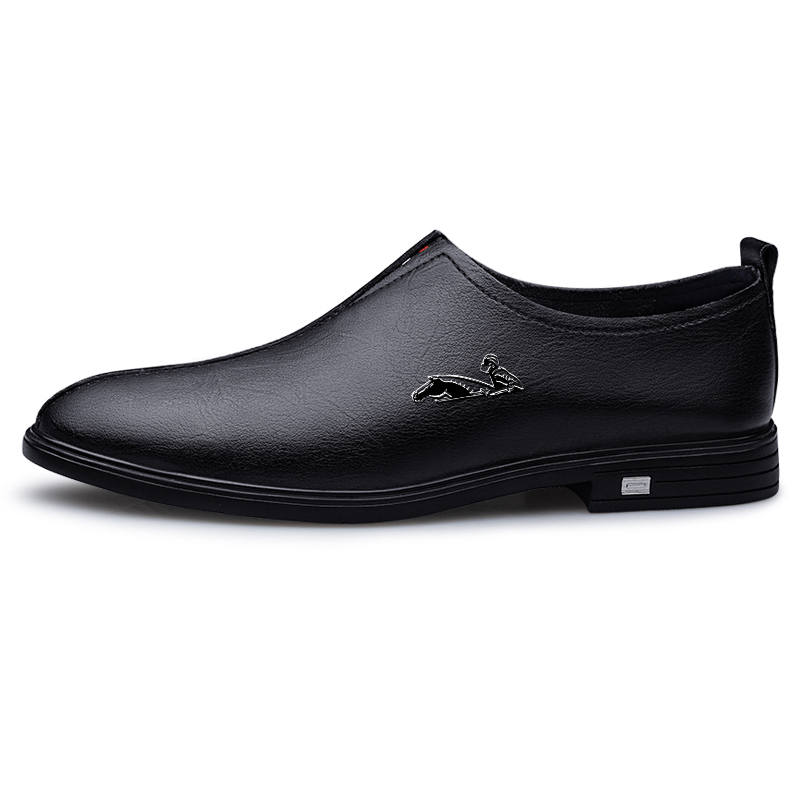 YINGLUNQISHI Top Grain Cow Leather Casual Shoes Men's