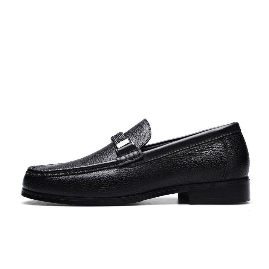 D:FUSE SCANDINAVIA D FUSE SCANDINAVIA Cow Leather Casual Shoes Men's Black