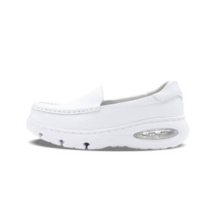 FEIYING Cow Split Leather Casual Shoes Women's White