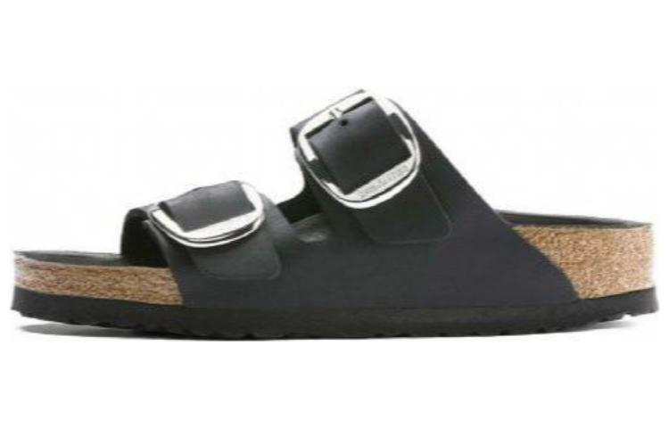 Birkenstock Arizona Slide Slippers Women's Black Narrow