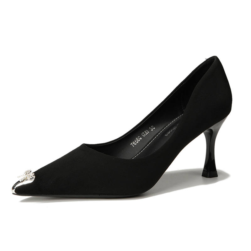 Zubumei High Heels Women's Black, Army Green, Brown