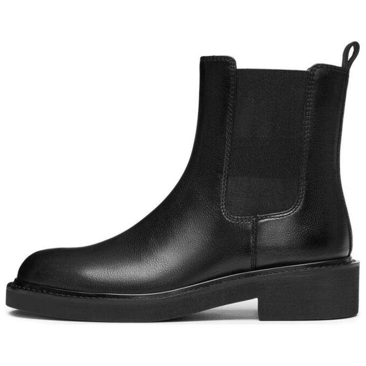 Staccato Hyde Park Cow Leather Short Chelsea Boots Women's