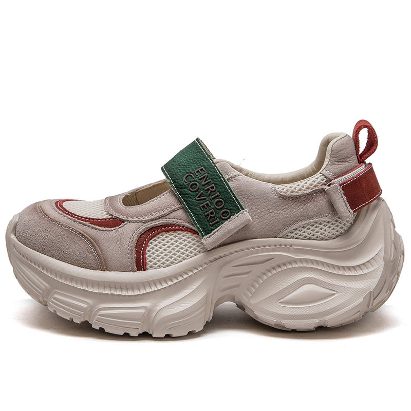 JIEZHOU Low top Chunky Sneakers Women's