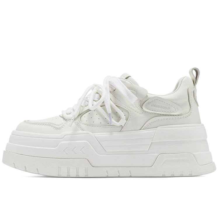 GG-CC GG CC Daydreamer Slip Resistant Cushioning Abrasion Resistant Height Increasing Low top Platform Skateboard Shoes