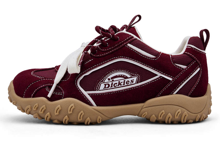 Dickies Abrasion Resistant Abrasion Resistant Low top Casual Shoes Women's Red