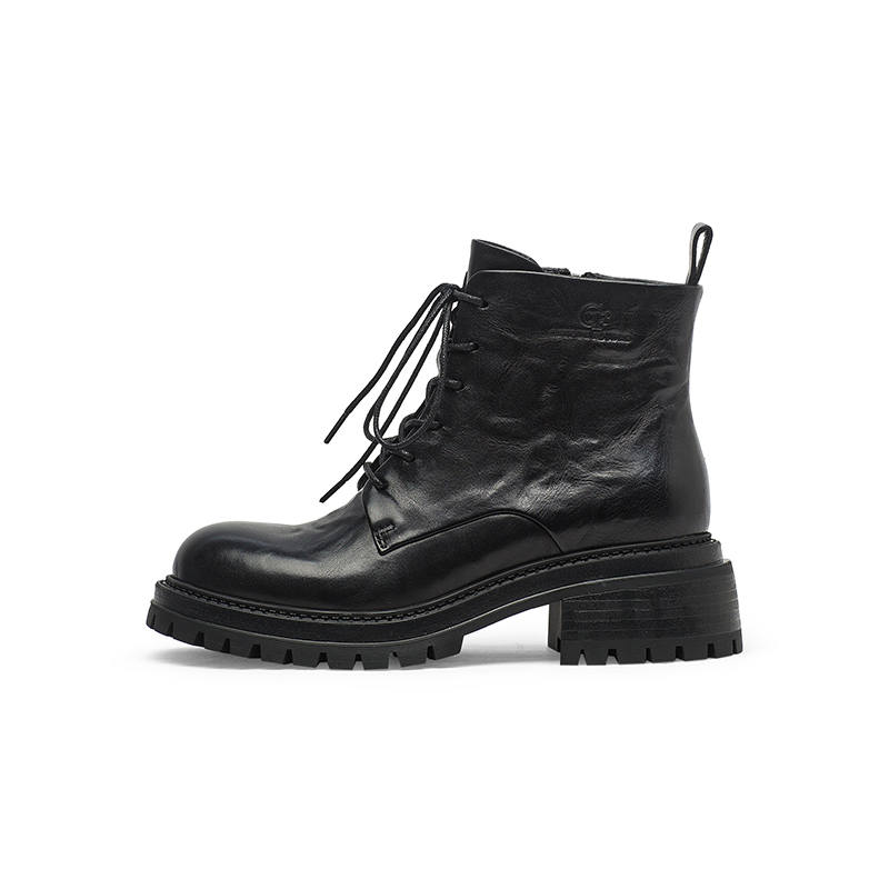 Coup De Foudre Crew Combat Boots 5.5cm Women's