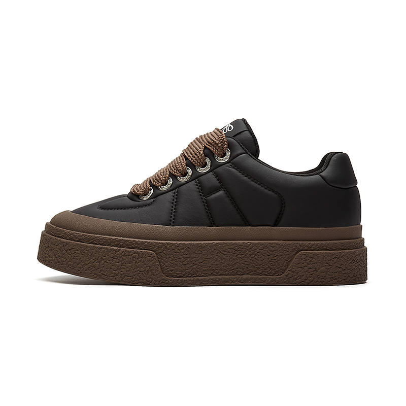 GONGNIUMEILI Pu Low top Skateboard Shoes Women's