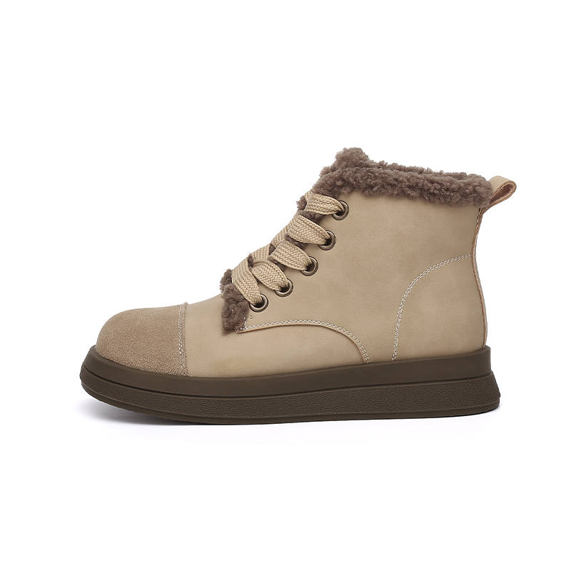 DAPHNE 10cm Fashion Couple Height Increasing Slimming Snow Boots Women's