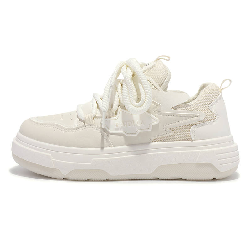 ZHANGXIAOJIE Pu Cushioning Breathable Height Increasing Cushioning Breathable Height Increasing Low top Casual Shoes