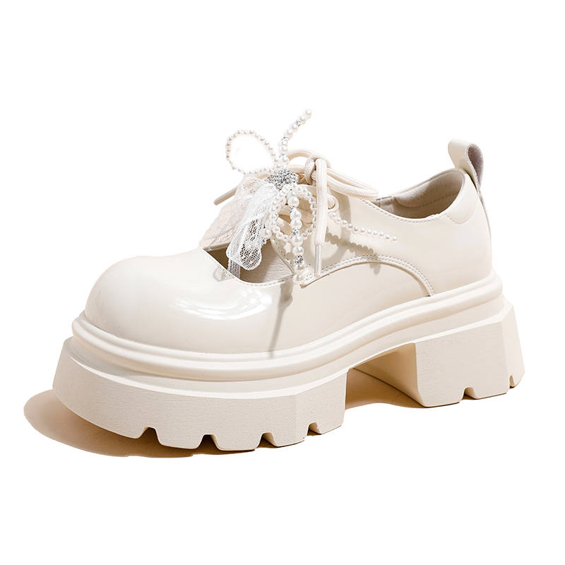 Ouumeis Microfiber Mary Jane Shoes Women's
