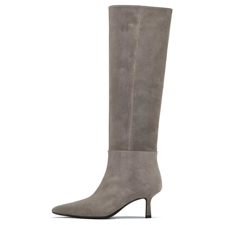 73Hours 73Hours Mocha Emotion Knee high Boots Women's Gray