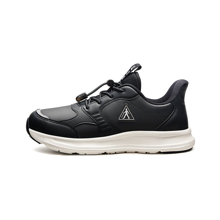 ZULIZ Synthetic Leather Low top Casual Shoes Unisex Black