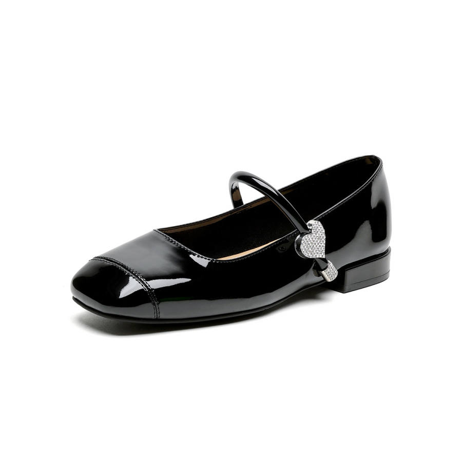 HUANAI Mary Jane Shoes Women's Red/Black