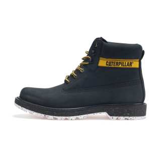 CAT E Colorado SS23 Cow Split Leather Abrasion Resistant Cushioning Slip Resistant Short Outdoor Boots Unisex Black