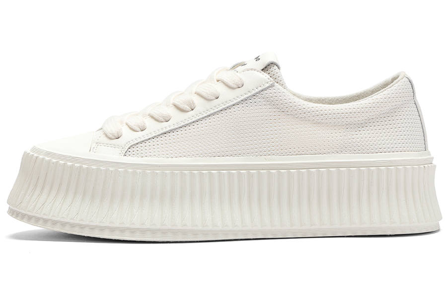 C°BANNER Low top Skateboard Shoes Women's Ecru