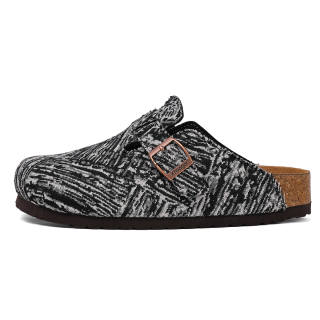 Khadgar Cork Sole Quiet Abrasion Resistant Slip Resistant Quiet Abrasion Resistant Slip Resistant Closed Toe Slippers