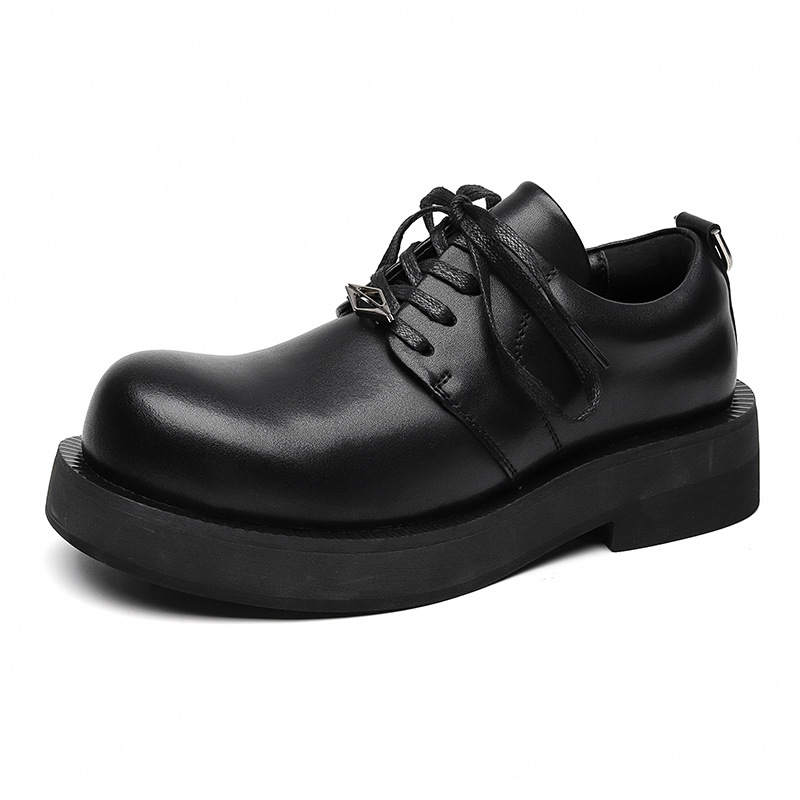 V ZERO FIVE V ZERO FIVE Microfiber Leather Casual Shoes Men's Black
