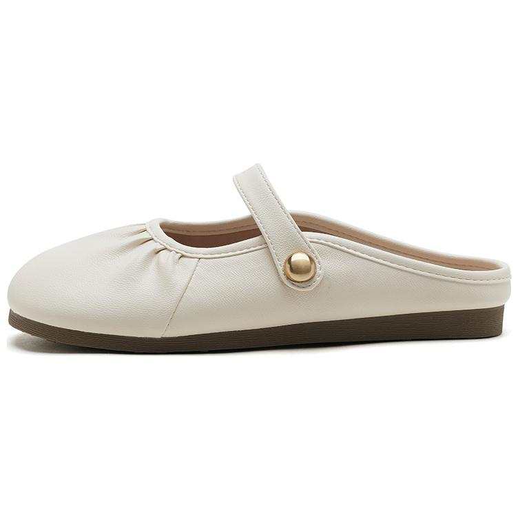 AGSDON Closed Toe Slippers 1.5cm Women's
